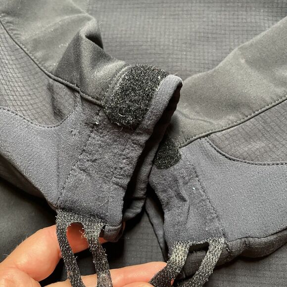 Marmot Windstopper Jacket Womens Full Zip Size Medium Black Soft Shell Coat - Picture 12 of 14